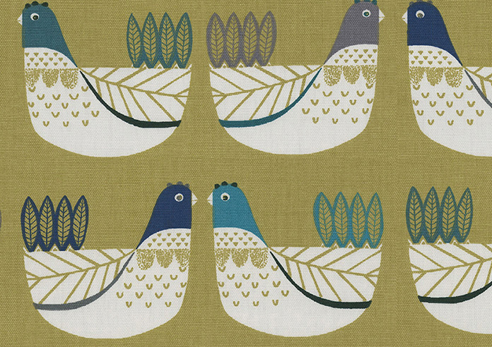 Cluck Cluck, Capri - Made to Measure Curtains - Image 8